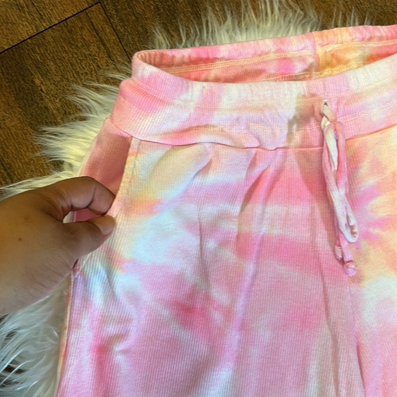 Beach Riot Hailey Sunrise Tie Dye Wide Leg Pants - Picture 8 of 11